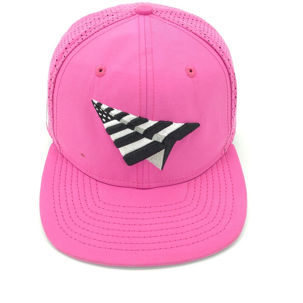 Paper Planes Hat Cap Snapback Pink OTR II Higher New Era Perforated Streetwear
